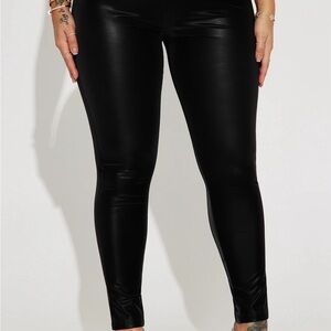 Fashion Nova Faux leggings